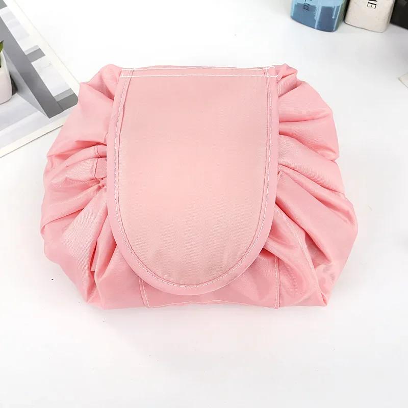 Makeup Bag Woman High-capacity Drawstring Cosmetic Lipstick Storage Bag Organizer Portable Multifunction Travel Wash Bag Handbag
Makeup Bag Woman High-capacity Drawstring Cosmetic Lipstick Storage Bag Organizer Portable Multifunction Travel Wash Bag Handbag