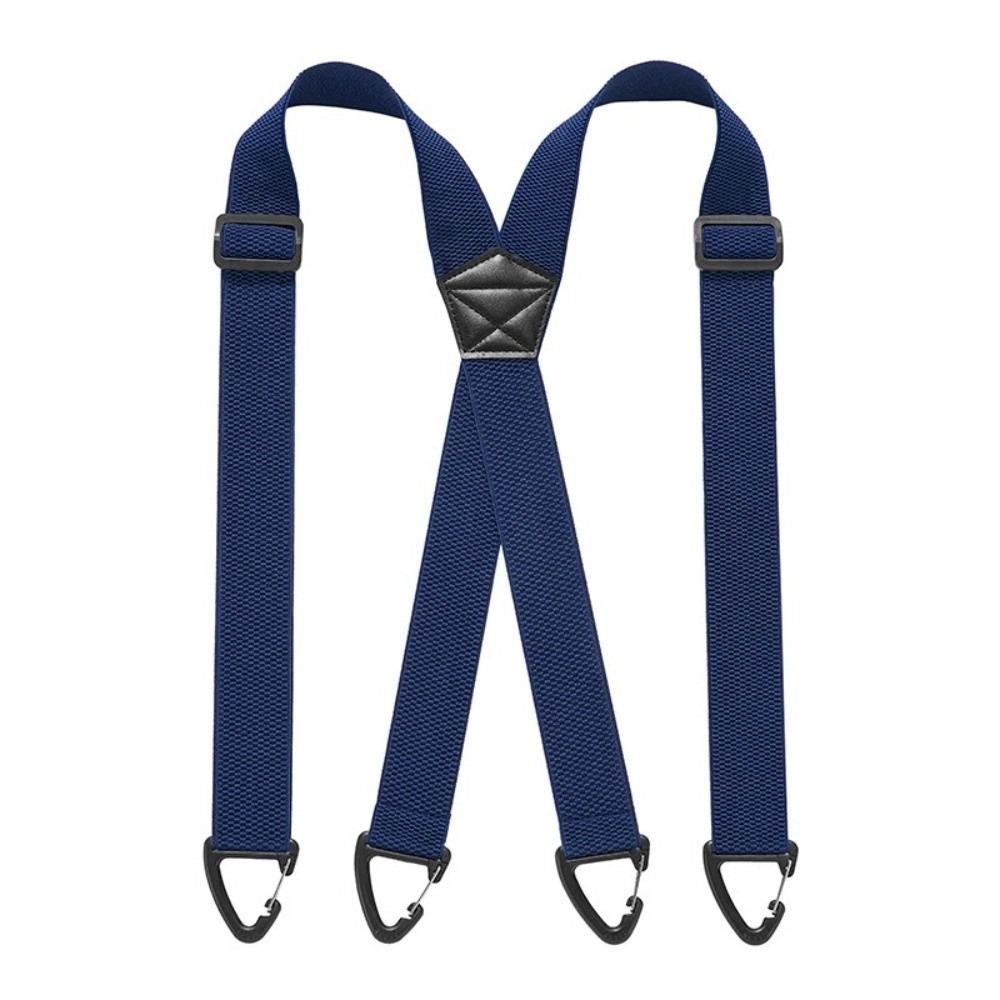 3.8cm Wide Work Suspenders Heavy Duty Adjustable Suspenders Elastic Pants Braces Casual Wear темно-синього кольору
3.8cm Wide Work Suspenders Heavy Duty Adjustable Suspenders Elastic Pants Braces Casual Wear темно-синього кольору