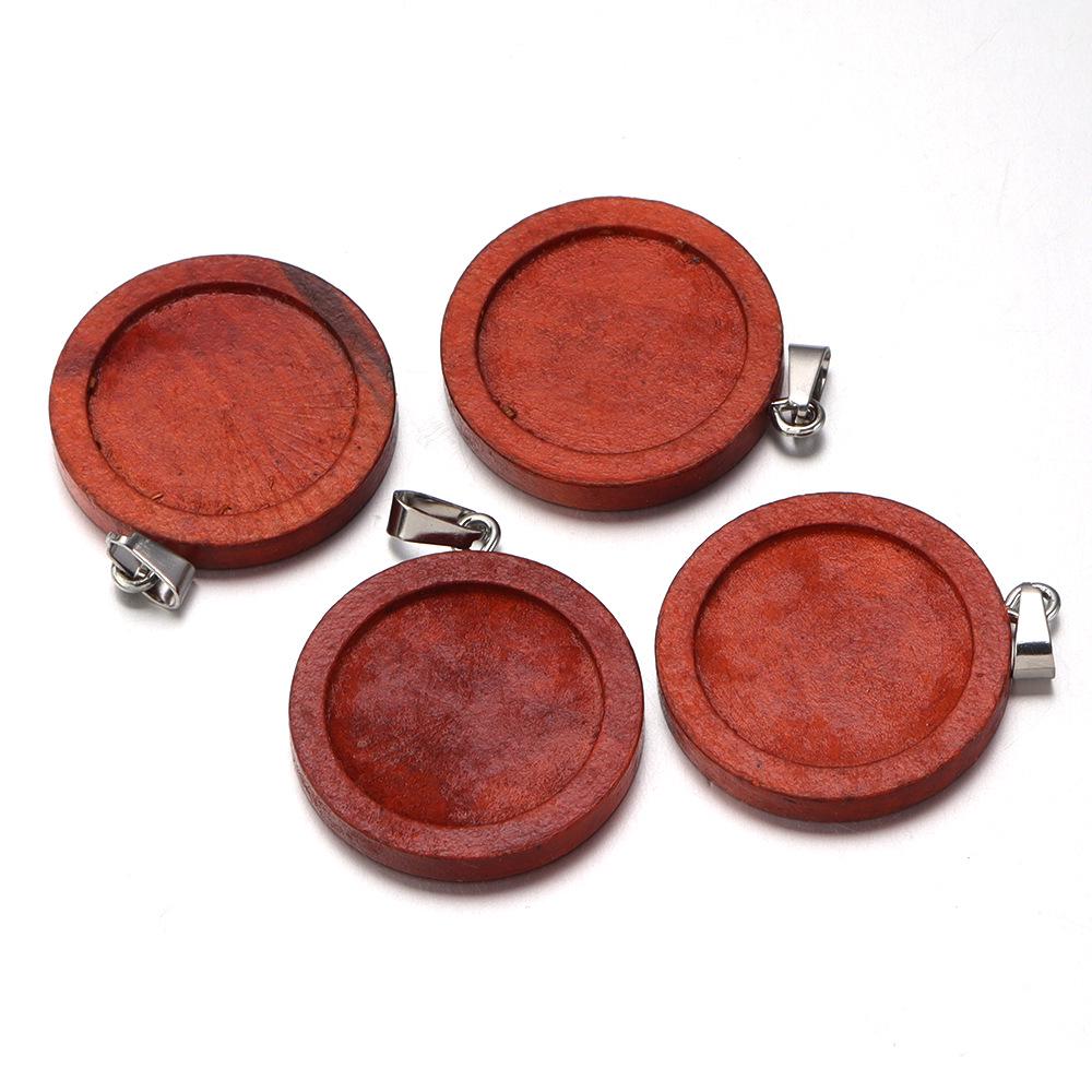 Камень Времени Деревянный Поднос Ожерелье Подвеска Аксессуары - DIY Ювелирные Изделия Круглый Поднос 30mm
Камень Времени Деревянный Поднос Ожерелье Подвеска Аксессуары - DIY Ювелирные Изделия Круглый Поднос 30mm