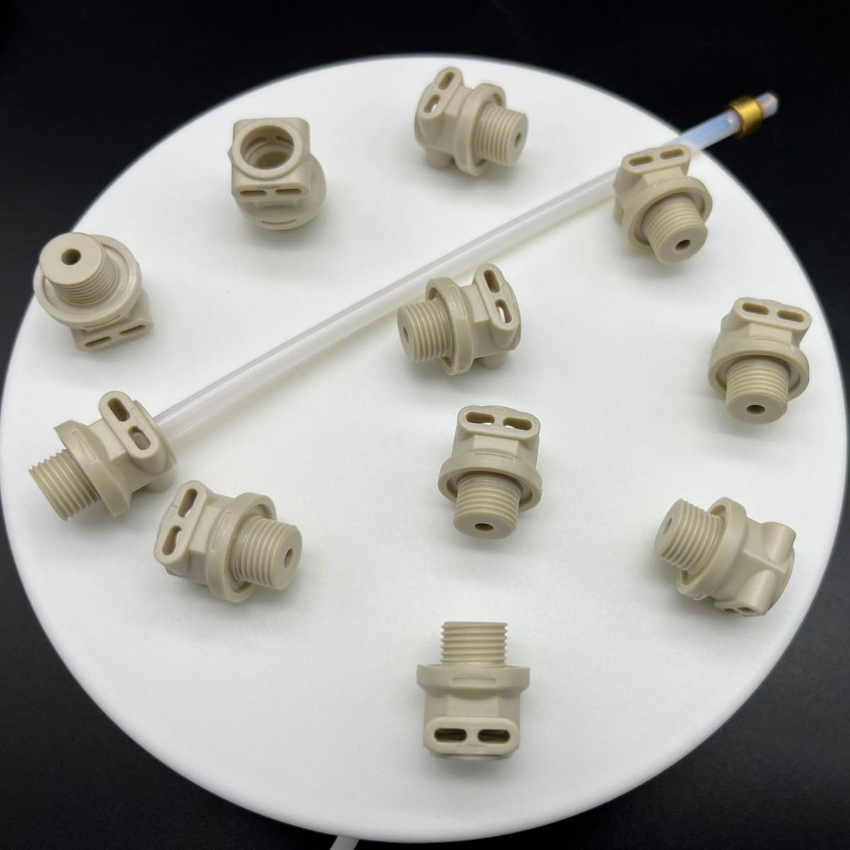 PPS Snap-on Type I D4-D4 Two-Way Coffee Machine Waterway Connector, Food-Grade
PPS Snap-on Type I D4-D4 Two-Way Coffee Machine Waterway Connector, Food-Grade
