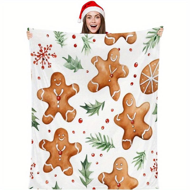 1pc Gingerbread pattern printed blanket polyester fabric machine washable suitable for bedroom and living room decoration 75x100cm
1pc Gingerbread pattern printed blanket polyester fabric machine washable suitable for bedroom and living room decoration 75x100cm