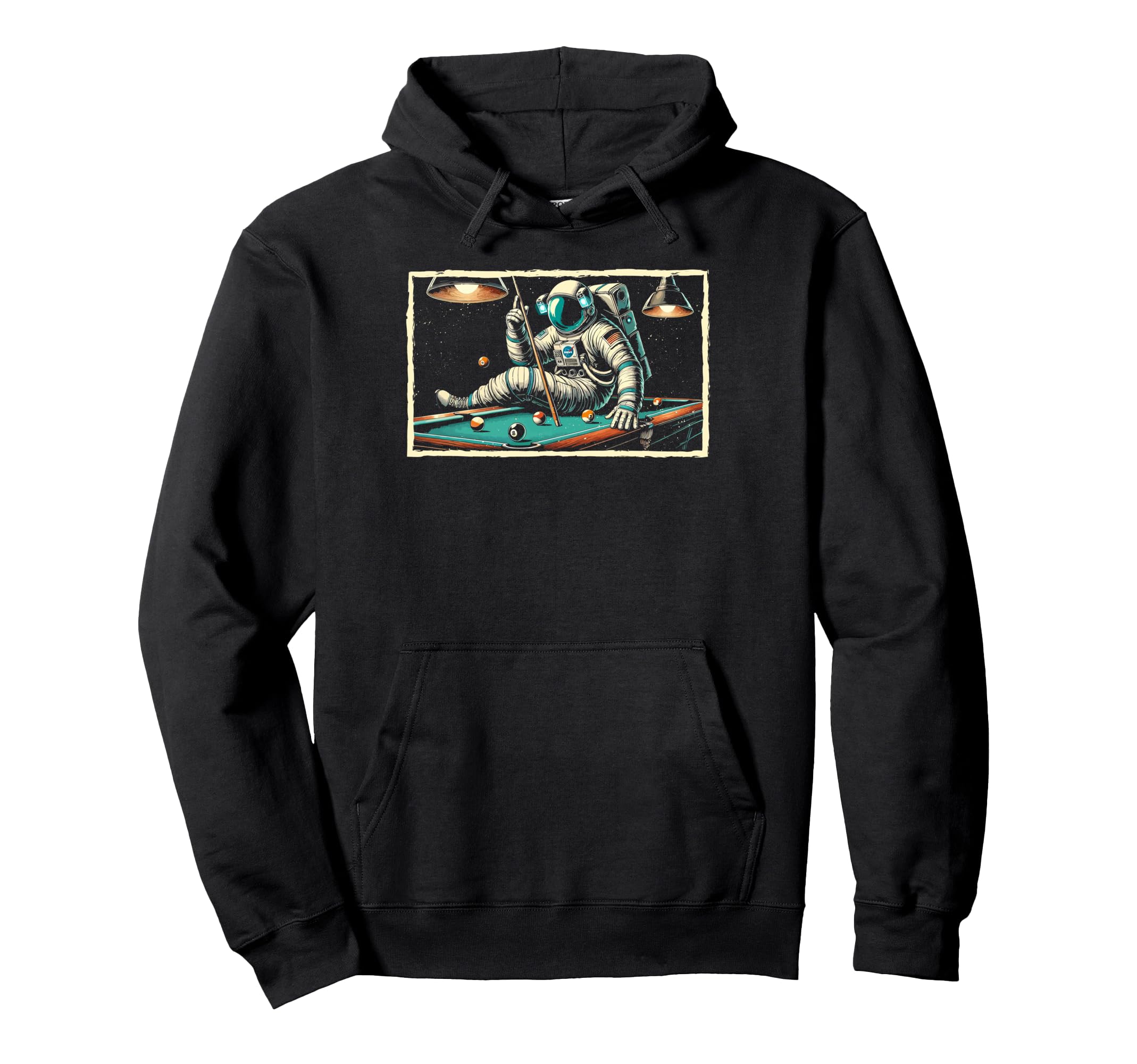 Astronaut Billiard Cue Pool Snooker Hoodie 
Astronaut Billiard Cue Pool Snooker Hoodie