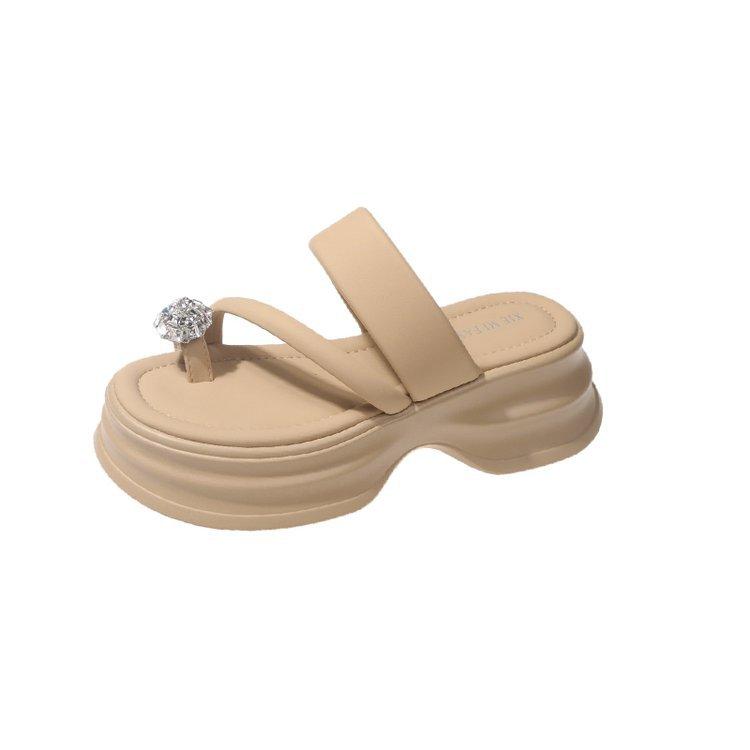 Thick-soled cool slippers for women s summer wear 2024 new Internet celebrities beach flip-flops thick high heels 40 хакі
Thick-soled cool slippers for women s summer wear 2024 new Internet celebrities beach flip-flops thick high heels 40 хакі