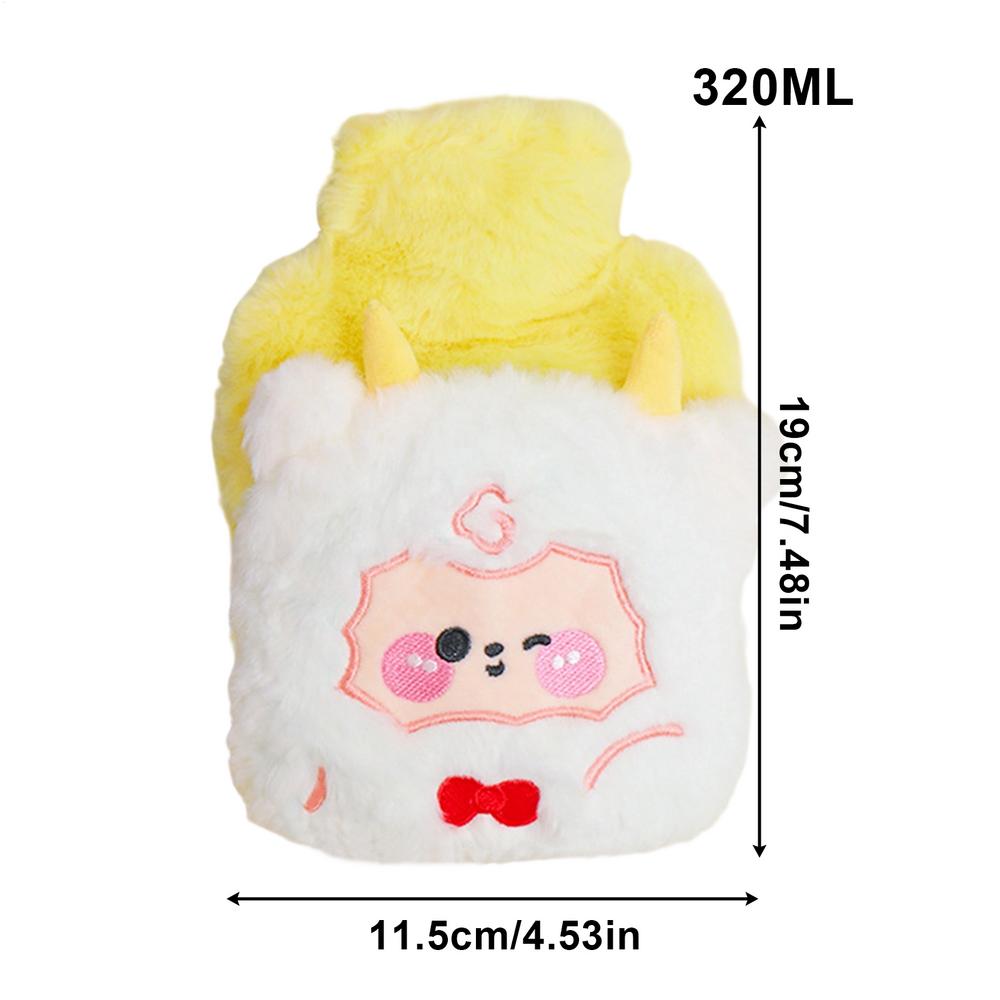 Cartoon Plush Hot Water Bottle Warm Heating Bag for Abdomen Neck Foot Pain Relief for Women Men Students, Christmas gifts
Cartoon Plush Hot Water Bottle Warm Heating Bag for Abdomen Neck Foot Pain Relief for Women Men Students, Christmas gifts