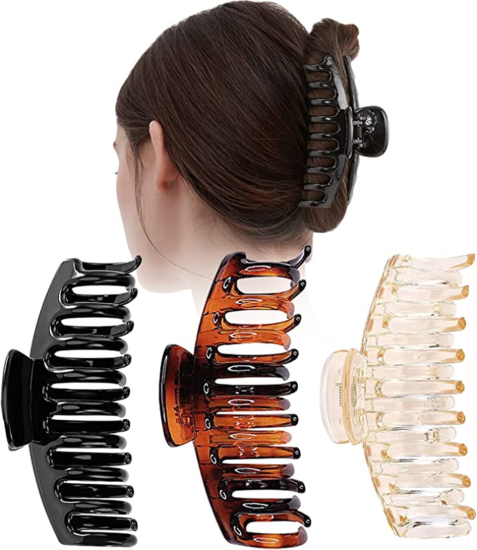 3 Pieces Hair Claw Decorative Girl Headwear Barrette Shower Bath Household Reusable Hairclip Clamping Styling Accessory
3 Pieces Hair Claw Decorative Girl Headwear Barrette Shower Bath Household Reusable Hairclip Clamping Styling Accessory