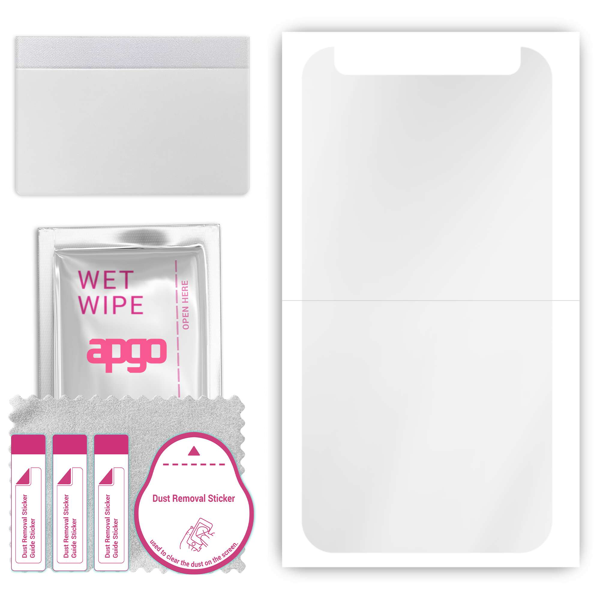 apgo Hydrogel Ultra-Clear Screen Protector for Huawei Y5II, Hydrogel Film, Flexible, Soft TPU with positioning layer easy installation
apgo Hydrogel Ultra-Clear Screen Protector for Huawei Y5II, Hydrogel Film, Flexible, Soft TPU with positioning layer easy installation