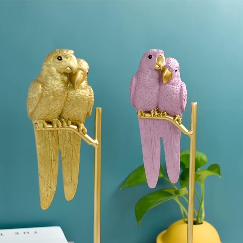 1PC Animals Ornaments Creative Multi-color Parrot Desktop Decoration Couple Macaws Sculpture Creative 3 colors
1PC Animals Ornaments Creative Multi-color Parrot Desktop Decoration Couple Macaws Sculpture Creative 3 colors