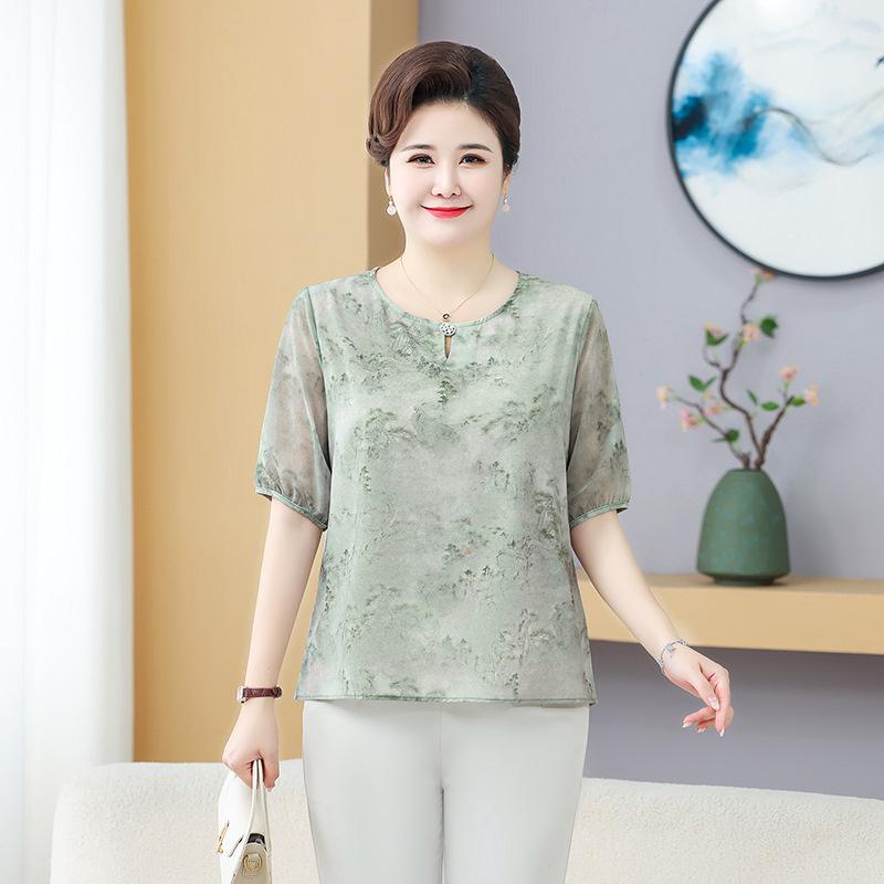 2026 Spring/Autumn Youthful Landscape-Style Top for Middle-Aged Women 3XL зелений
2026 Spring/Autumn Youthful Landscape-Style Top for Middle-Aged Women 3XL зелений