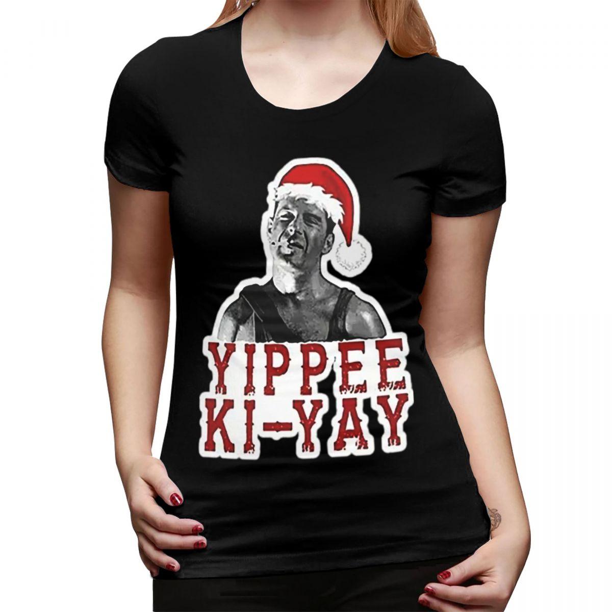 Yippie KiYay Die Hard Christmas TShirt for Women Crew Neck Streetwear T Shirts Womens Tees Short Summer Clothes Tops 4XL
Yippie KiYay Die Hard Christmas TShirt for Women Crew Neck Streetwear T Shirts Womens Tees Short Summer Clothes Tops 4XL