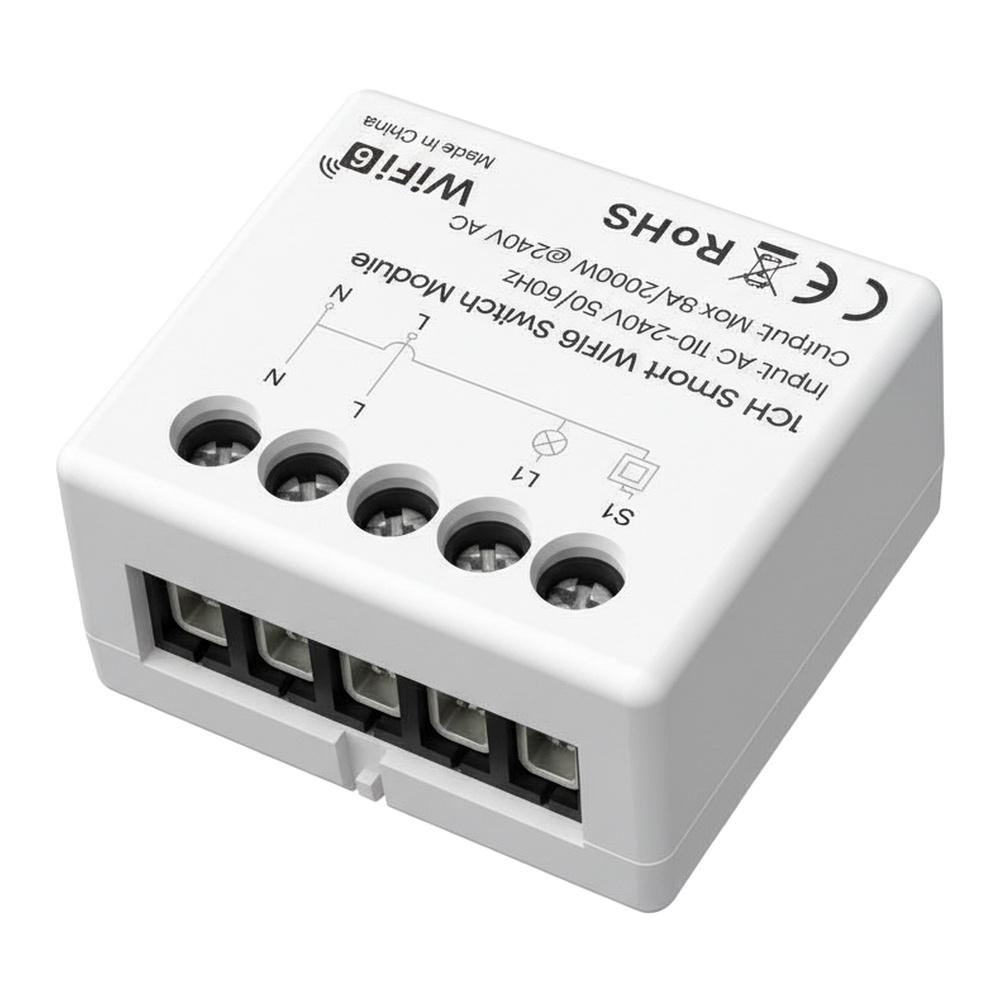 Smart WiFi OnOff Switch with Mini Remote and Energy Monitoring for Efficient Power Management and Extended WiFi Range China Mainland
Smart WiFi OnOff Switch with Mini Remote and Energy Monitoring for Efficient Power Management and Extended WiFi Range China Mainland