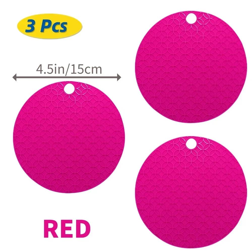 3 5 10 шт. Набор силиконовых подставок, термостойкие нескользящие коврики для стаканов, кухонные, обеденные, защитные подставки для столов, держатели для кастрюль, многофункциональные подкладки 4.5inch&Round
3 5 10 шт. Набор силиконовых подставок, термостойкие нескользящие коврики для стаканов, кухонные, обеденные, защитные подставки для столов, держатели для кастрюль, многофункциональные подкладки 4.5inch&Round