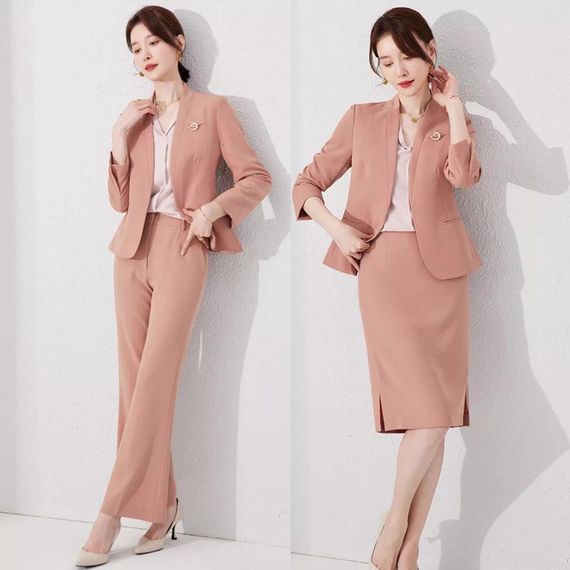 Aishangchen Women s Pink Suit Set: High-End, Professional, Temperament Goddess Style for Broadcasting and Hosting. L
Aishangchen Women s Pink Suit Set: High-End, Professional, Temperament Goddess Style for Broadcasting and Hosting. L