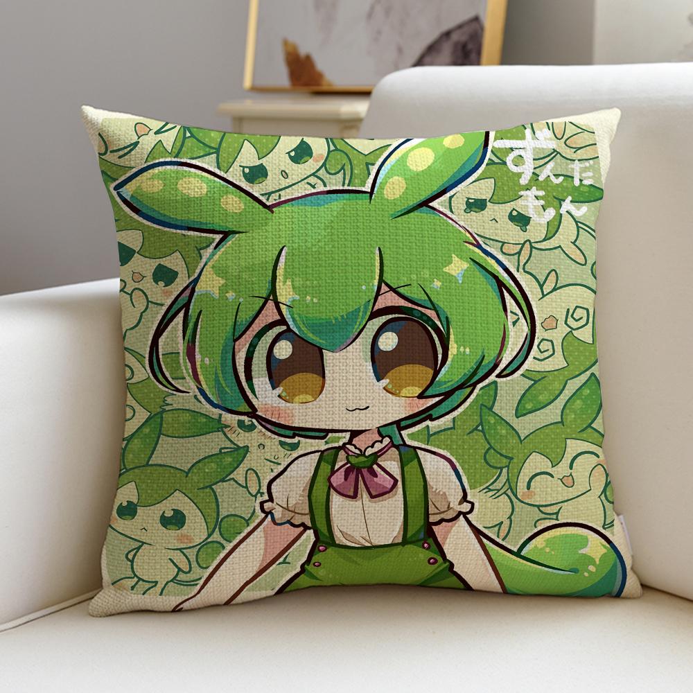 Cute ZZundamonS Cushion Cover Breathable and skinfriendly linen pillowcase square removable and washable cushion 30X30cm
Cute ZZundamonS Cushion Cover Breathable and skinfriendly linen pillowcase square removable and washable cushion 30X30cm