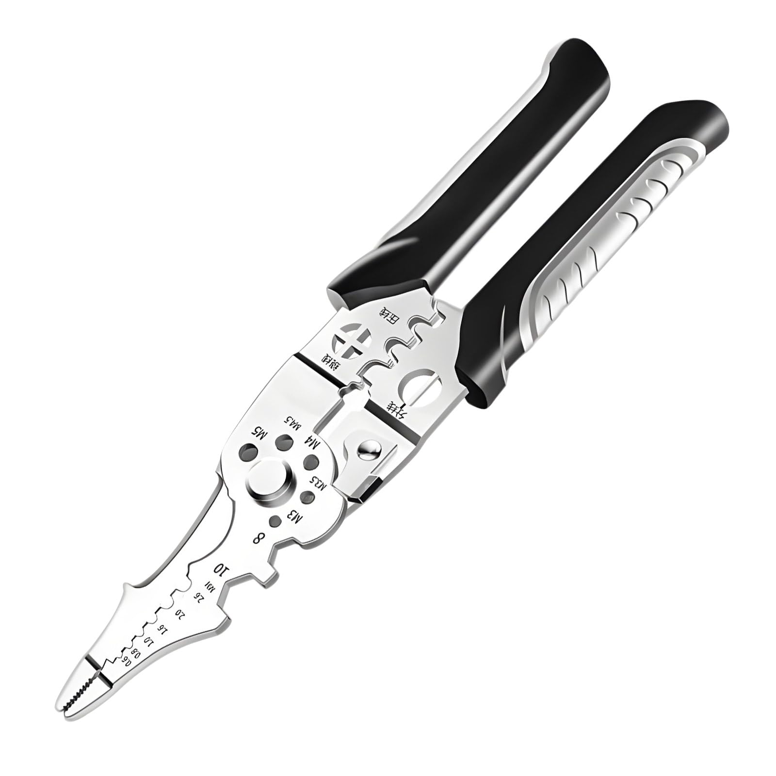 TVETE Wire Multifunctional Cable Crimp Wire Use Range with Stainless Steel Hand Cable Cutter Wire No Thread Stripping Terminal Crimping Industrial
TVETE Wire Multifunctional Cable Crimp Wire Use Range with Stainless Steel Hand Cable Cutter Wire No Thread Stripping Terminal Crimping Industrial