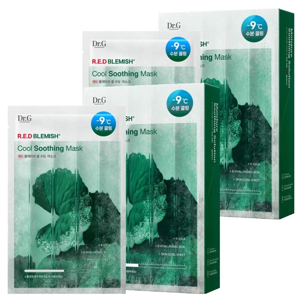 Dr.G Red Blemish Cool Soothing Mask 10pcs x 2
Dr.G Red Blemish Cool Soothing Mask 10pcs x 2