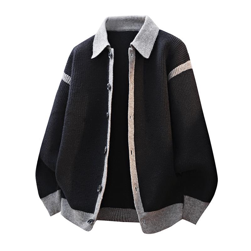 2025 Autumn/Winter Loose Lapel Knit Cardigan - Green, Black, Wine Red 4XL чорний
2025 Autumn/Winter Loose Lapel Knit Cardigan - Green, Black, Wine Red 4XL чорний
