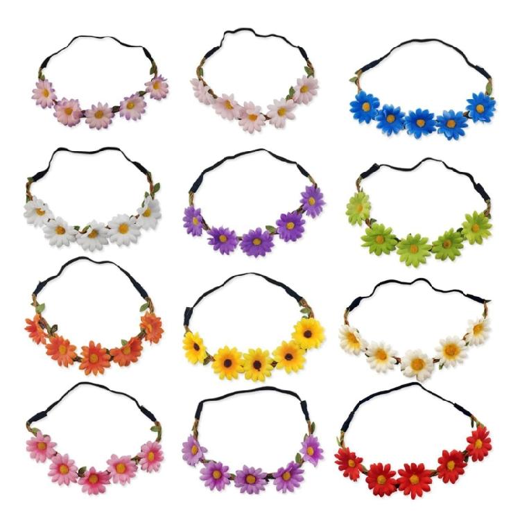 Hairband Sun flower Crown Adjust Size Wedding Crown for Parties Flower Hairband 1
Hairband Sun flower Crown Adjust Size Wedding Crown for Parties Flower Hairband 1
