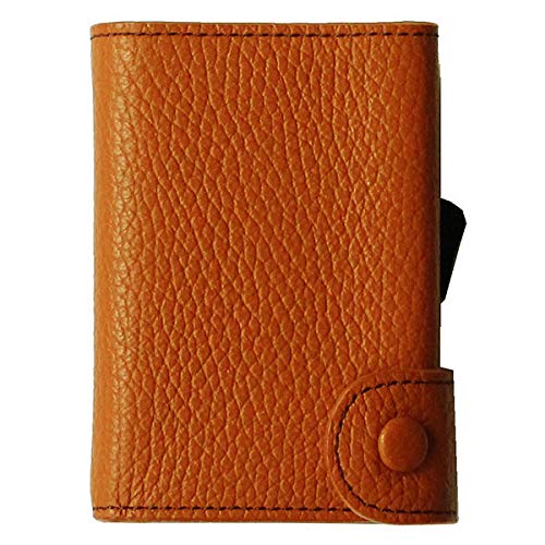 CCOMPANY LIMITED Men s Wallet with Anti-Skimming, Coin Purse, Card Case, RFID Protection, and Secure Design (Orange)
CCOMPANY LIMITED Men s Wallet with Anti-Skimming, Coin Purse, Card Case, RFID Protection, and Secure Design (Orange)