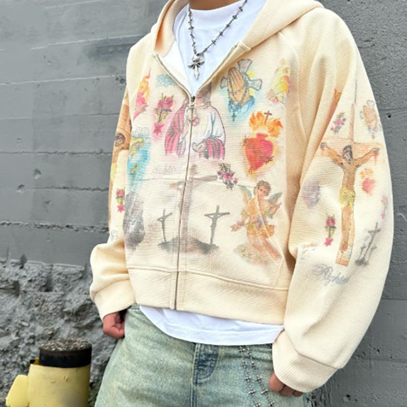2025 American Retro Gothic Rock Letter 3D Printed Sweater Harajuku Style Hooded Loose Versatile Sweatshirt Jacket 4XL жовтий
2025 American Retro Gothic Rock Letter 3D Printed Sweater Harajuku Style Hooded Loose Versatile Sweatshirt Jacket 4XL жовтий