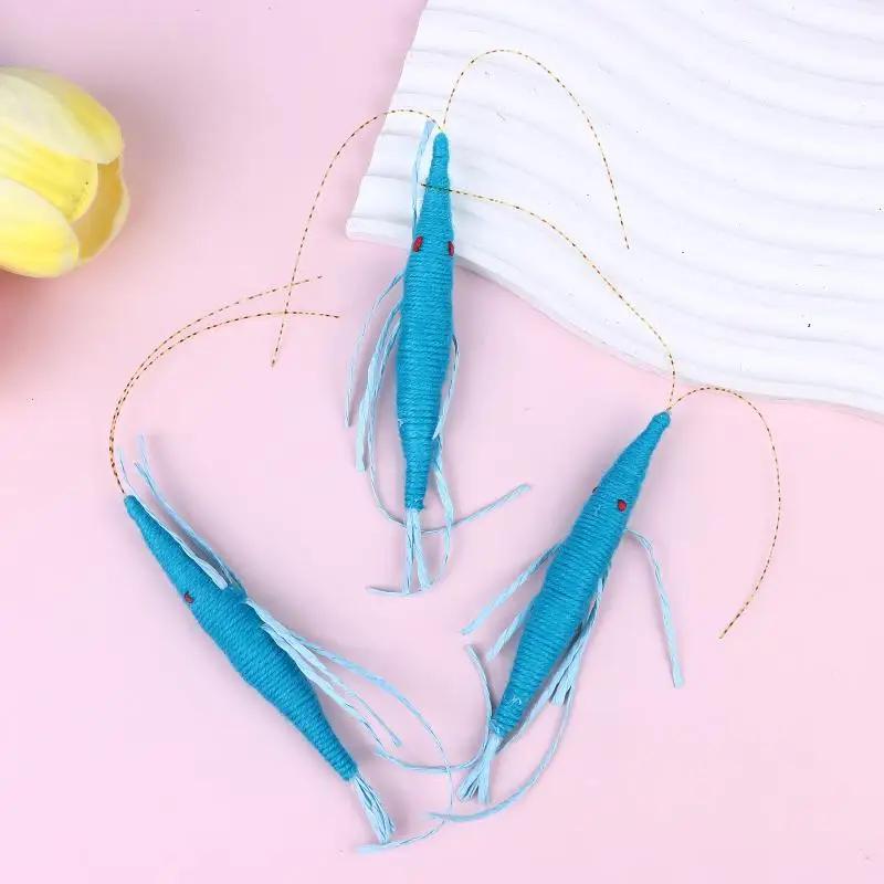 New Woolen Prawn Cat Toy Contains Rattle Paper To Play With And Entertain Cats Chew Toys Cat Toys синій
New Woolen Prawn Cat Toy Contains Rattle Paper To Play With And Entertain Cats Chew Toys Cat Toys синій