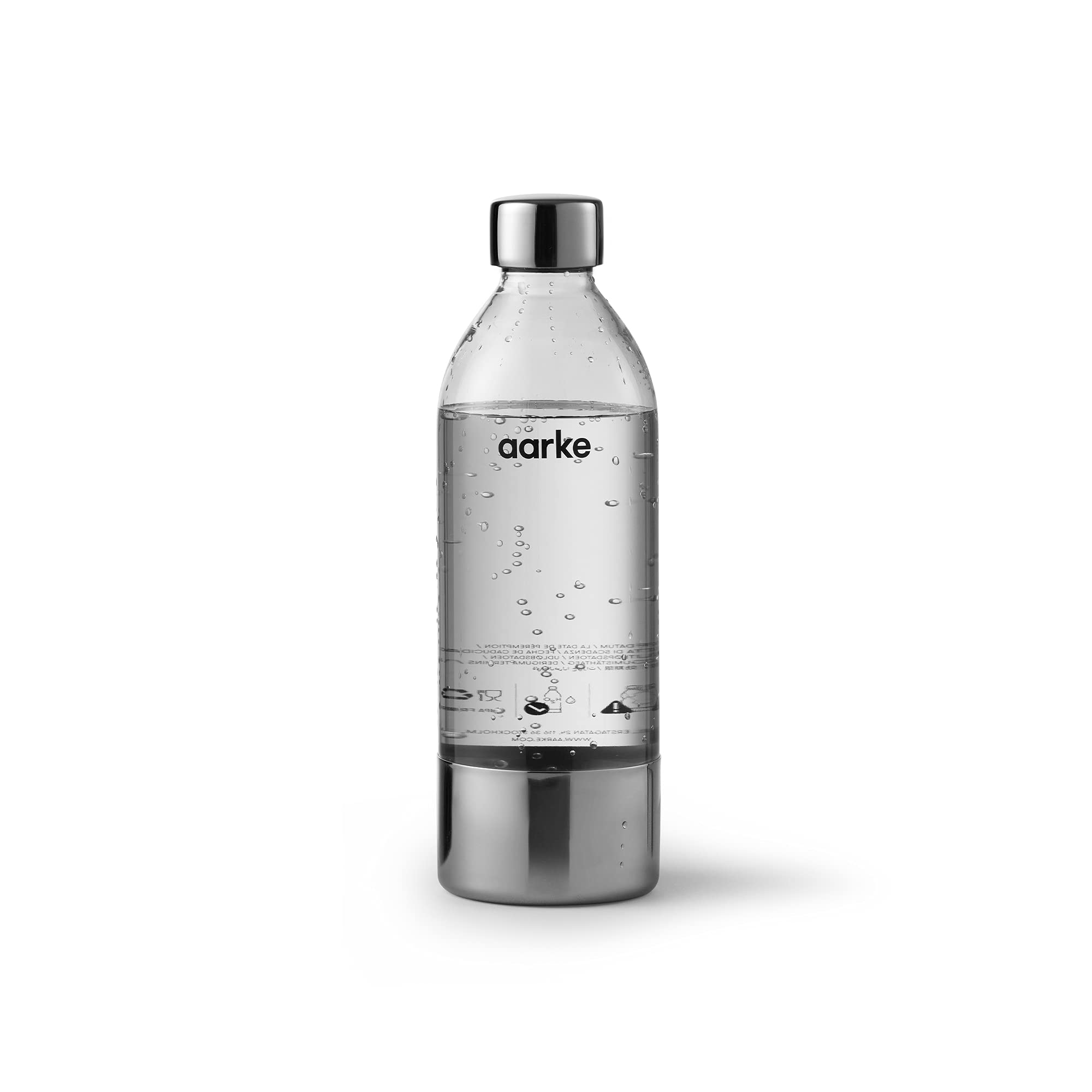 aarke Carbonator Mini PET Bottle BPA Free PET Bottle Silver Stainless Steel (800мл) Прозрачный/Стальной
aarke Carbonator Mini PET Bottle BPA Free PET Bottle Silver Stainless Steel (800мл) Прозрачный/Стальной