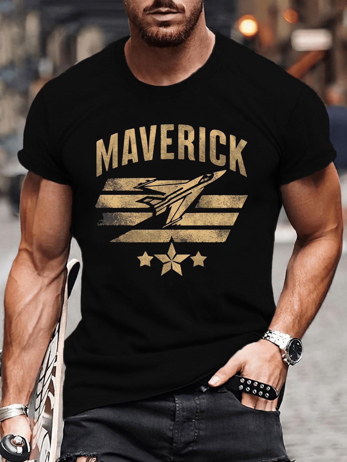 Fashion T-shirt Airplane MAVERICK print tee shirt, Tees for Men, Casual Short Sleeve T-shirt for summer - Men s Summer Cotto... S разноцветный
Fashion T-shirt Airplane MAVERICK print tee shirt, Tees for Men, Casual Short Sleeve T-shirt for summer - Men s Summer Cotto... S разноцветный