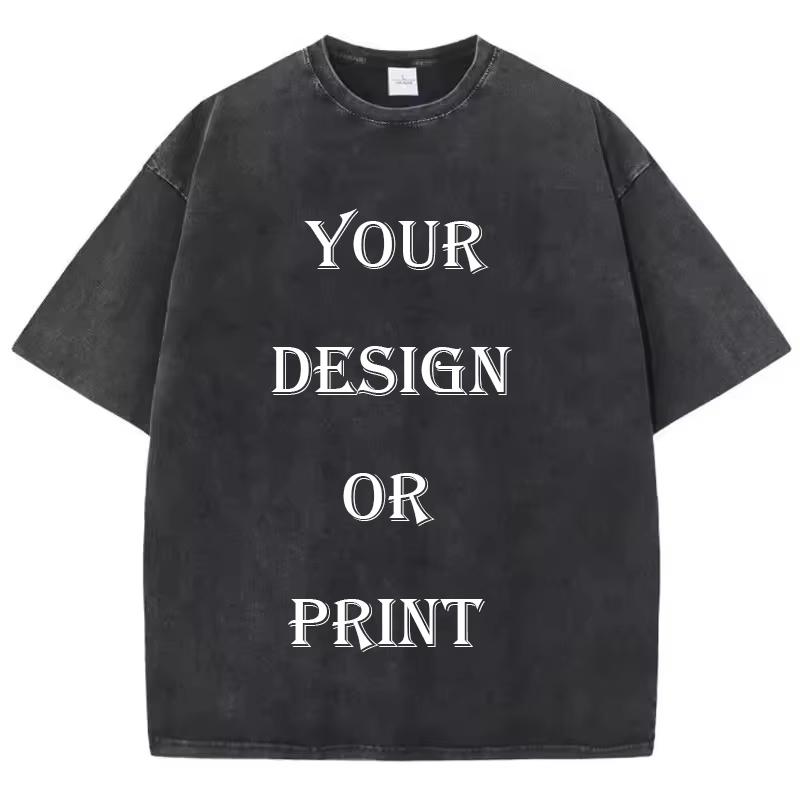 Unisex Cotton Washed Tshirt Customized Printed T Shirt Harajuku Top DIY Your Like Photo or Logo Tshirt Fashion Custom Top M
Unisex Cotton Washed Tshirt Customized Printed T Shirt Harajuku Top DIY Your Like Photo or Logo Tshirt Fashion Custom Top M