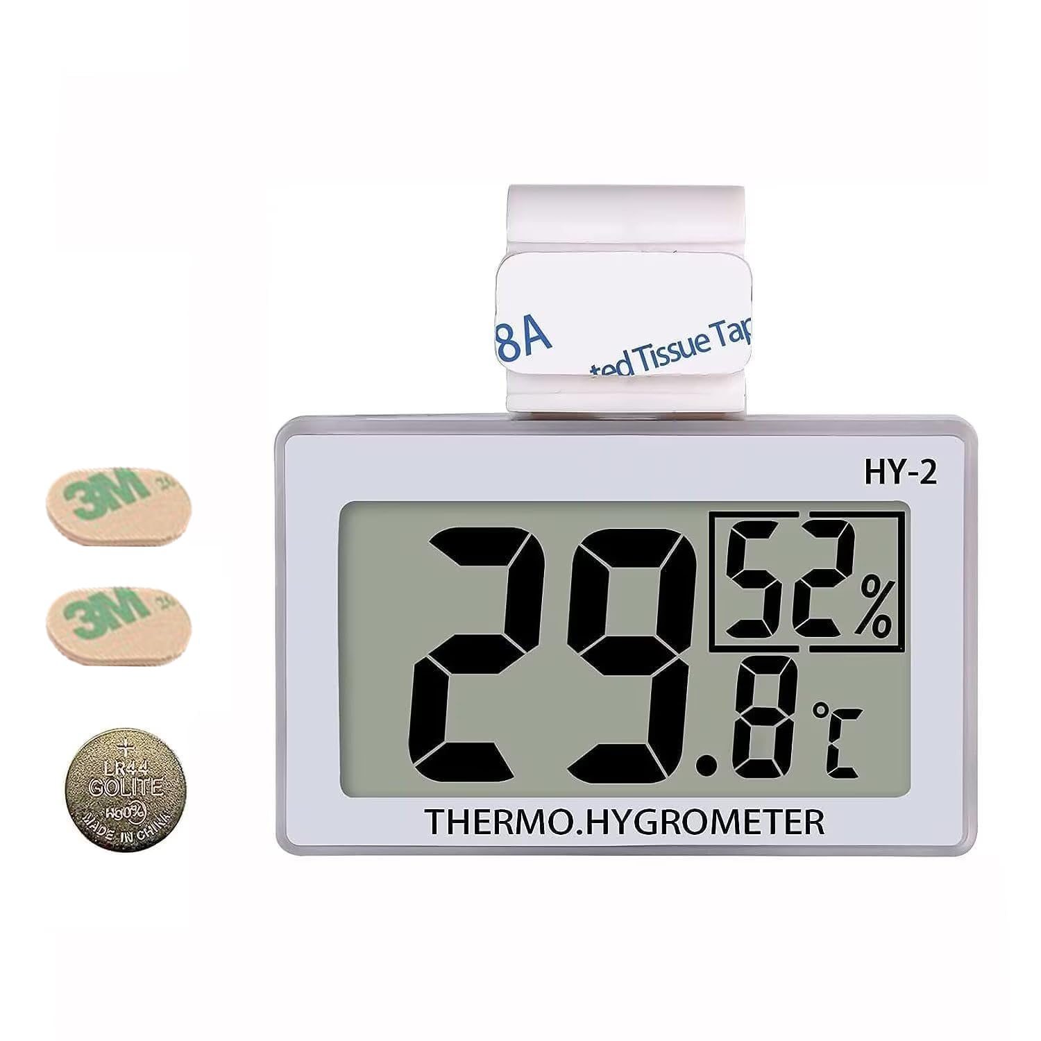 SAMCOS Temperature and Reptile Temperature and Humidity Can also be used for HD with Reptile Breeding For Baby Flower Small Battery included
SAMCOS Temperature and Reptile Temperature and Humidity Can also be used for HD with Reptile Breeding For Baby Flower Small Battery included