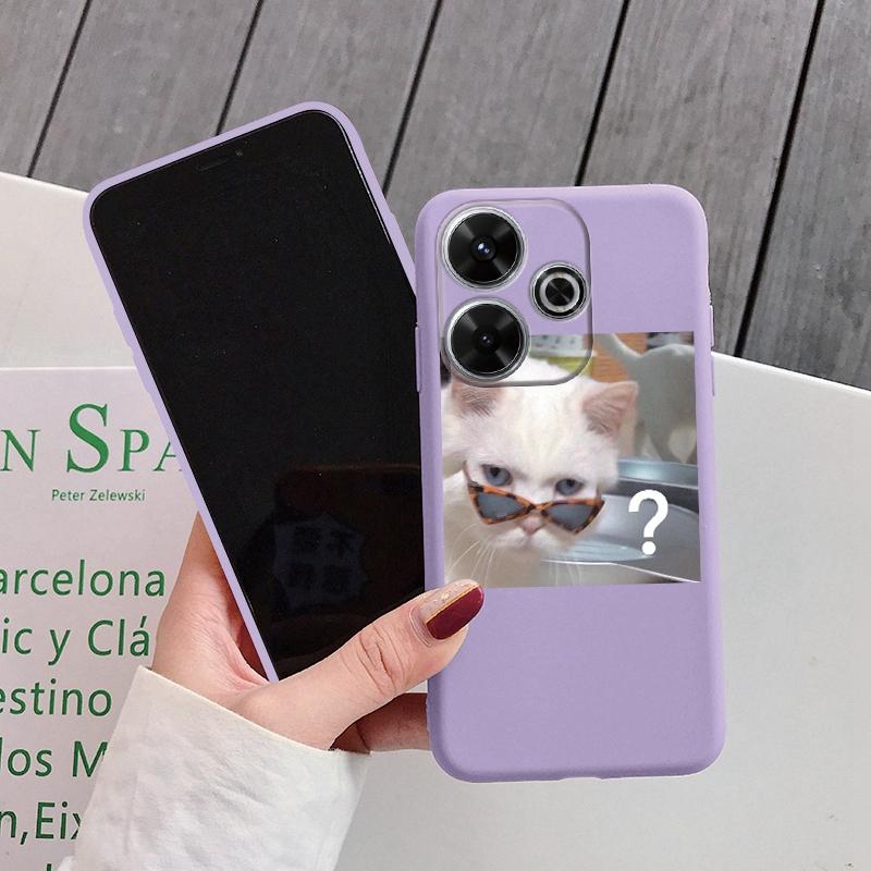 Мягкий силиконовый чехол Funny Cat для Redmi Note 13 Pro 13C 14 Poco C65 Samsung A55 M35 S24 Xiaomi iPhone Huawei Honor 200 Realme 9 Camera Противоударный чехол Samsung Galaxy S9 Plus фиолетовый
Мягкий силиконовый чехол Funny Cat для Redmi Note 13 Pro 13C 14 Poco C65 Samsung A55 M35 S24 Xiaomi iPhone Huawei Honor 200 Realme 9 Camera Противоударный чехол Samsung Galaxy S9 Plus фиолетовый