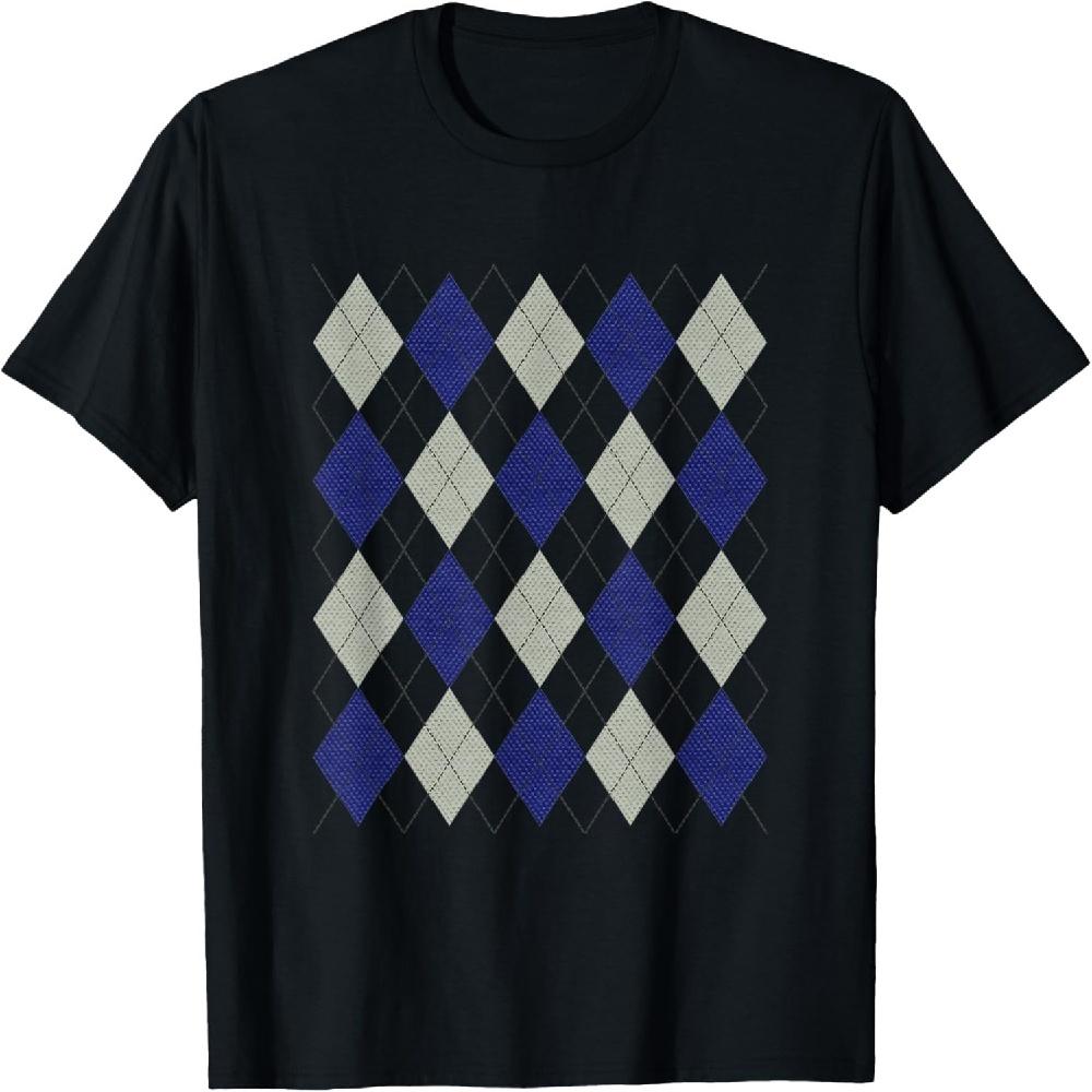 Gray and Blue Argyle pattern T-Shirt XXXXXL чёрный
Gray and Blue Argyle pattern T-Shirt XXXXXL чёрный