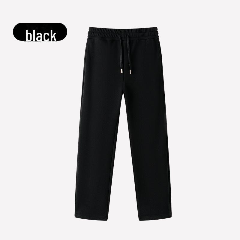 Мужские повседневные спортивные штаны из утолщенной шерсти и шелка с добавлением бархата — теплые, свободные и прямые длинные брюки для весны, осени и зимы 3XL (170-190 kg) чёрный
Мужские повседневные спортивные штаны из утолщенной шерсти и шелка с добавлением бархата — теплые, свободные и прямые длинные брюки для весны, осени и зимы 3XL (170-190 kg) чёрный