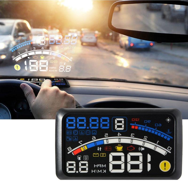 OBD2 Автомобильный HUD Проектор с дисплеем, проектор, система предупреждения о расходе топлива, скорости
OBD2 Автомобильный HUD Проектор с дисплеем, проектор, система предупреждения о расходе топлива, скорости