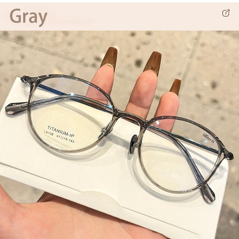 Retro Round Artistic Small Frame Myopia Photochromic Anti Blue Ray Femal Sunglasses Presbyopic Hyperopia Prescription Glasses Single Version&1.56&None серый
Retro Round Artistic Small Frame Myopia Photochromic Anti Blue Ray Femal Sunglasses Presbyopic Hyperopia Prescription Glasses Single Version&1.56&None серый