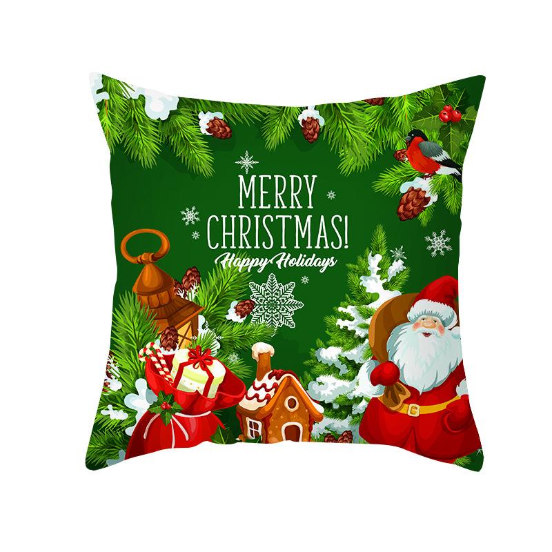 Рождественская наволочка для дивана, украшения для автомобиля, украшение спальни, Веселый Новый год, подарок на праздник для дома 40x40cm
Рождественская наволочка для дивана, украшения для автомобиля, украшение спальни, Веселый Новый год, подарок на праздник для дома 40x40cm