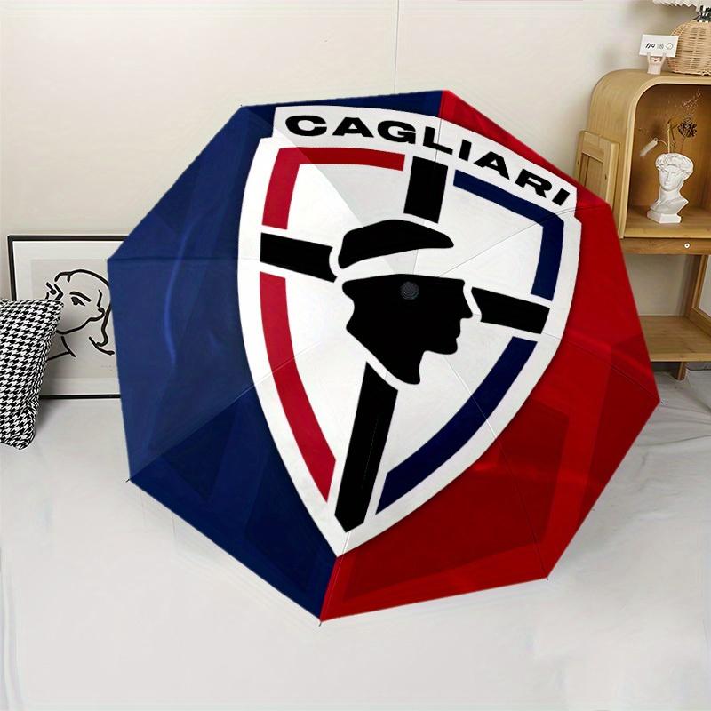Cagliari Calcio20 fashionable automatic folding umbrella - windproof and -proof portable for commuting and outdoor activities (as the picture,Iron&8K)
Cagliari Calcio20 fashionable automatic folding umbrella - windproof and -proof portable for commuting and outdoor activities (as the picture,Iron&8K)
