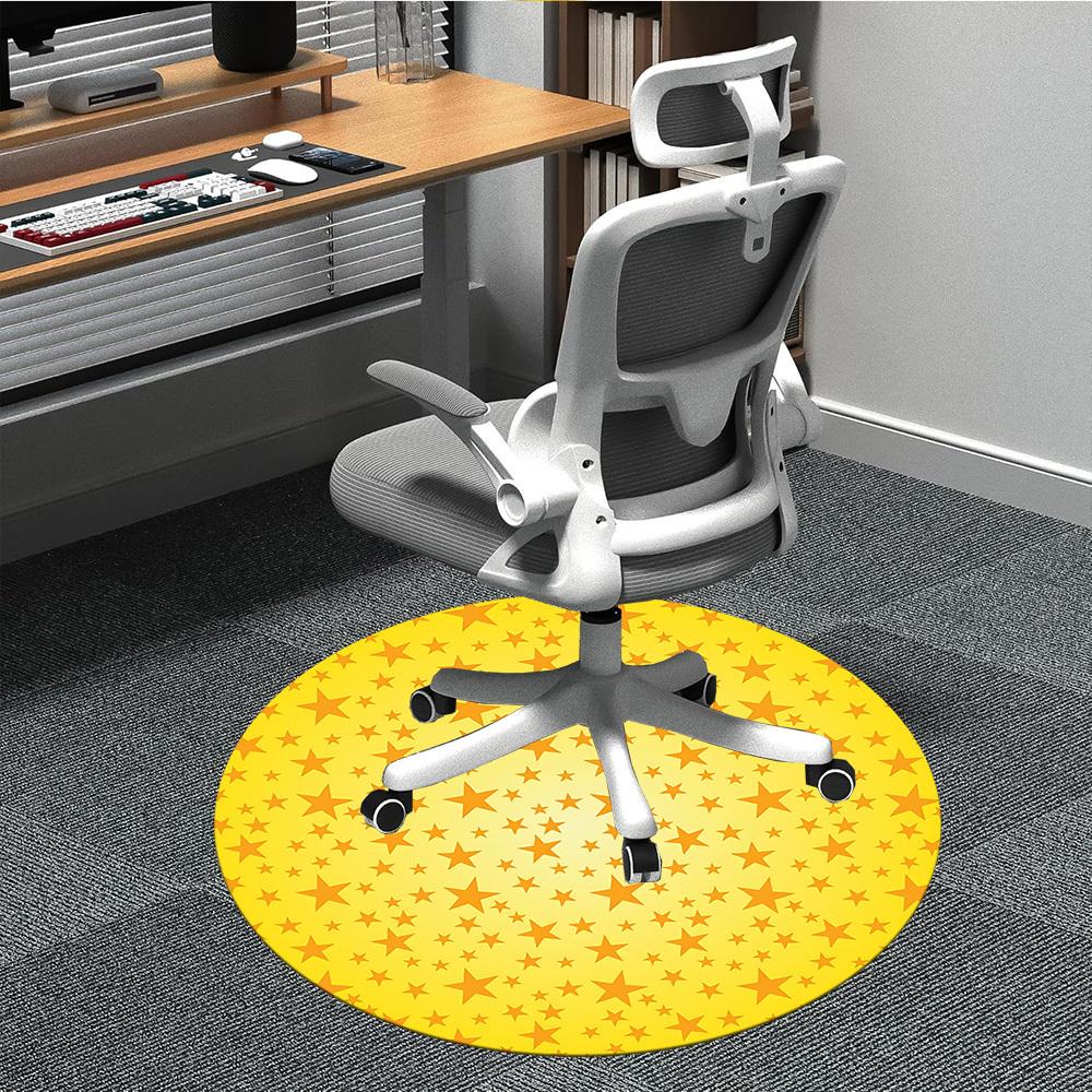 1pc Starry Night Moon Chair Carpet for Office, Round Polyester Mat, Indoor Decor for Office, Easycare Fabric, Washable Non-slip Area Carpet 80cm
1pc Starry Night Moon Chair Carpet for Office, Round Polyester Mat, Indoor Decor for Office, Easycare Fabric, Washable Non-slip Area Carpet 80cm
