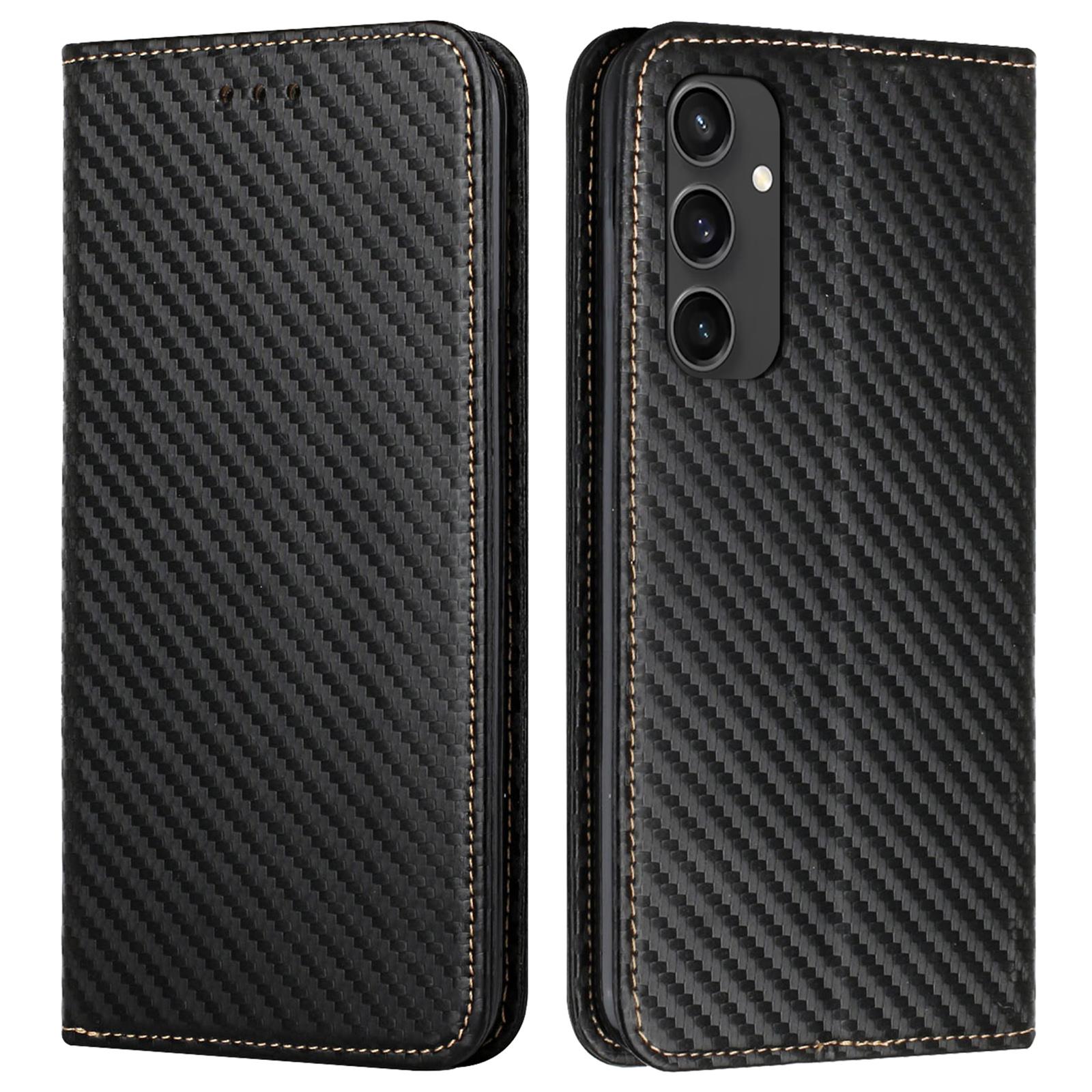 Шкіряний чохол-фліп із підставкою для Samsung Galaxy S24 FE із сильним магнітним закриттям E
Шкіряний чохол-фліп із підставкою для Samsung Galaxy S24 FE із сильним магнітним закриттям E
