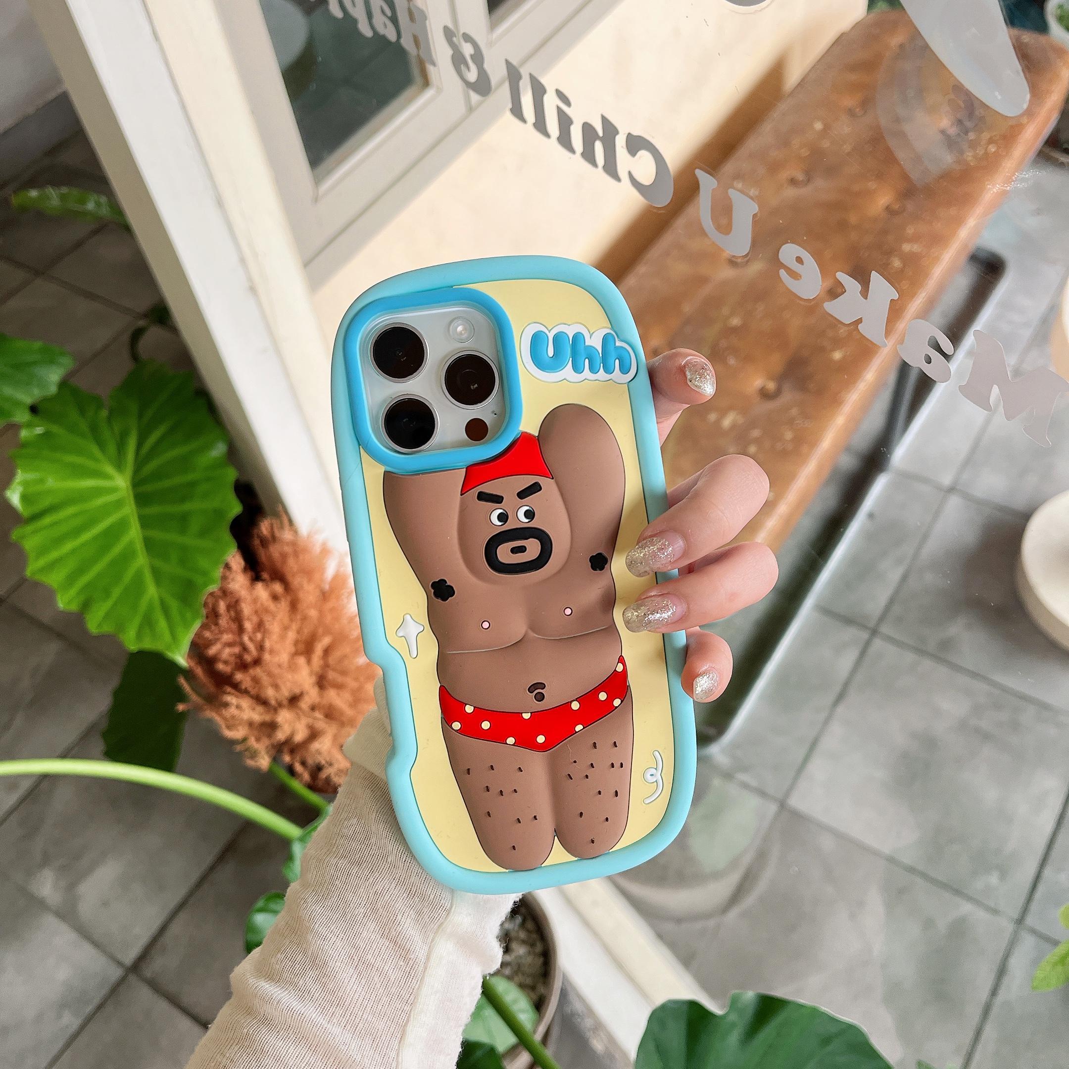For iPhone 16 Pro Max Silicone Case Cute Hairy Leg Strongman Design Shockproof Phone Back Cover As Shown A
For iPhone 16 Pro Max Silicone Case Cute Hairy Leg Strongman Design Shockproof Phone Back Cover As Shown A