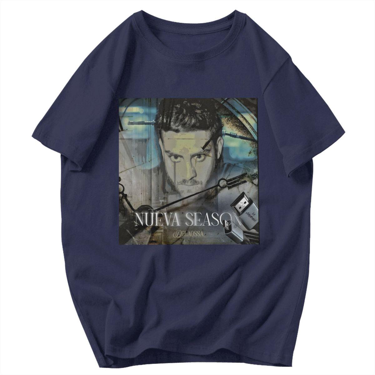 Men T Shirt Rapper Delaossa NUEVA SEASON La Madruga Merch Cotton Y2K Graphic Customized Unisex Clothes T Shirts 4XL
Men T Shirt Rapper Delaossa NUEVA SEASON La Madruga Merch Cotton Y2K Graphic Customized Unisex Clothes T Shirts 4XL