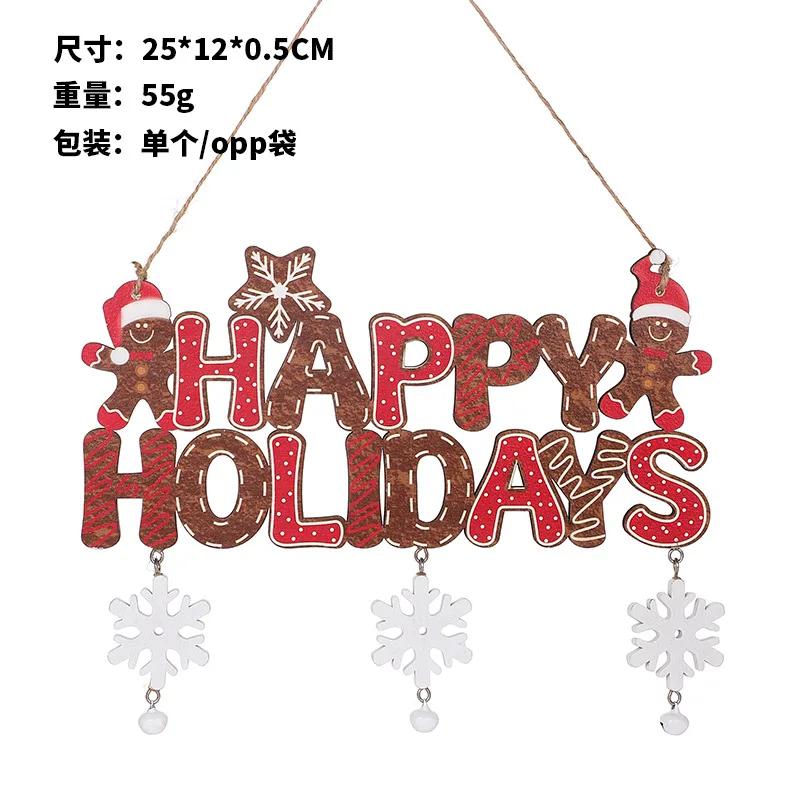 Рождественские украшения DIYi пряничный человечек деревянная подвеска на елку, домашняя вечеринка дверь подвеска
Рождественские украшения DIYi пряничный человечек деревянная подвеска на елку, домашняя вечеринка дверь подвеска