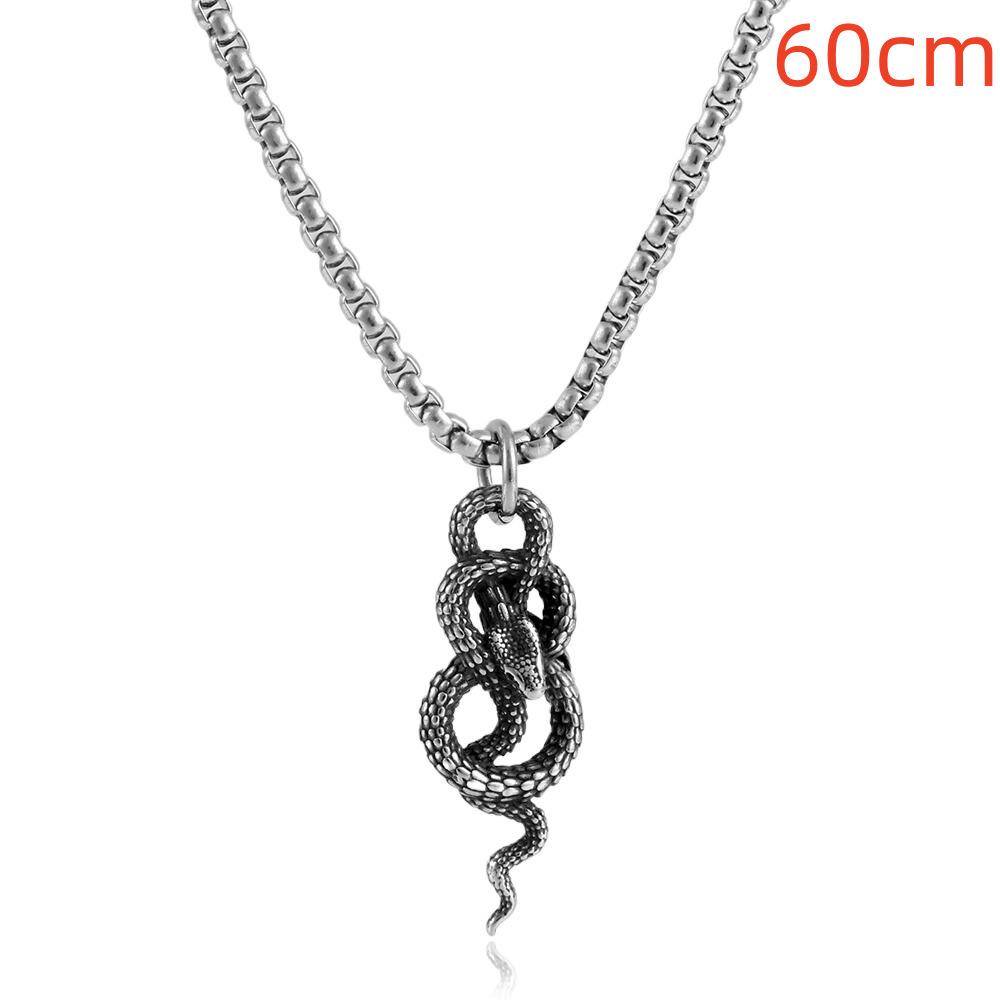 Personality Punk Sliver Color Animal Snake Pendant Dangle Earrings Necklace Set for Men Women Gothic Halloween Party Jewelry
Personality Punk Sliver Color Animal Snake Pendant Dangle Earrings Necklace Set for Men Women Gothic Halloween Party Jewelry