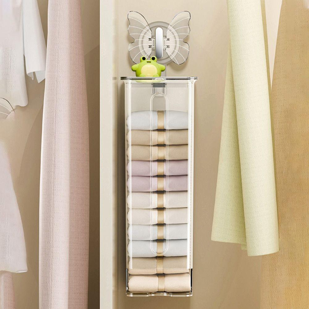 Wall-Mounted Suction Cup Storage Box Dustproof Underwear Storage Box Garbage Bag Dispenser
Wall-Mounted Suction Cup Storage Box Dustproof Underwear Storage Box Garbage Bag Dispenser