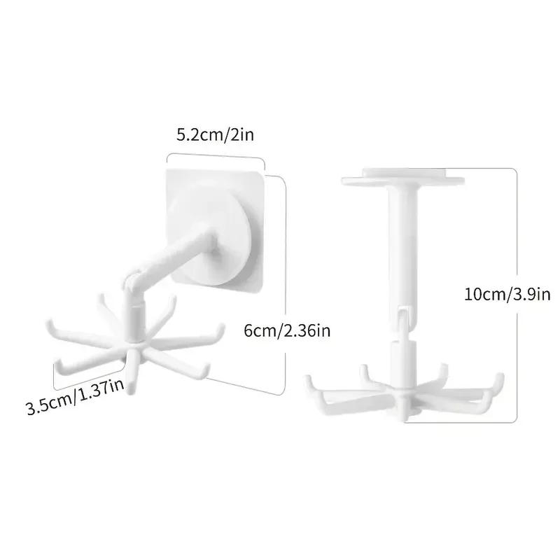 Upgraded Multi-function Rotatable 7-claw Hook 360 ° Seamless Punch Free Hook Kitchen Storage Hook Self Adhesive Bath Hooks белый
Upgraded Multi-function Rotatable 7-claw Hook 360 ° Seamless Punch Free Hook Kitchen Storage Hook Self Adhesive Bath Hooks белый