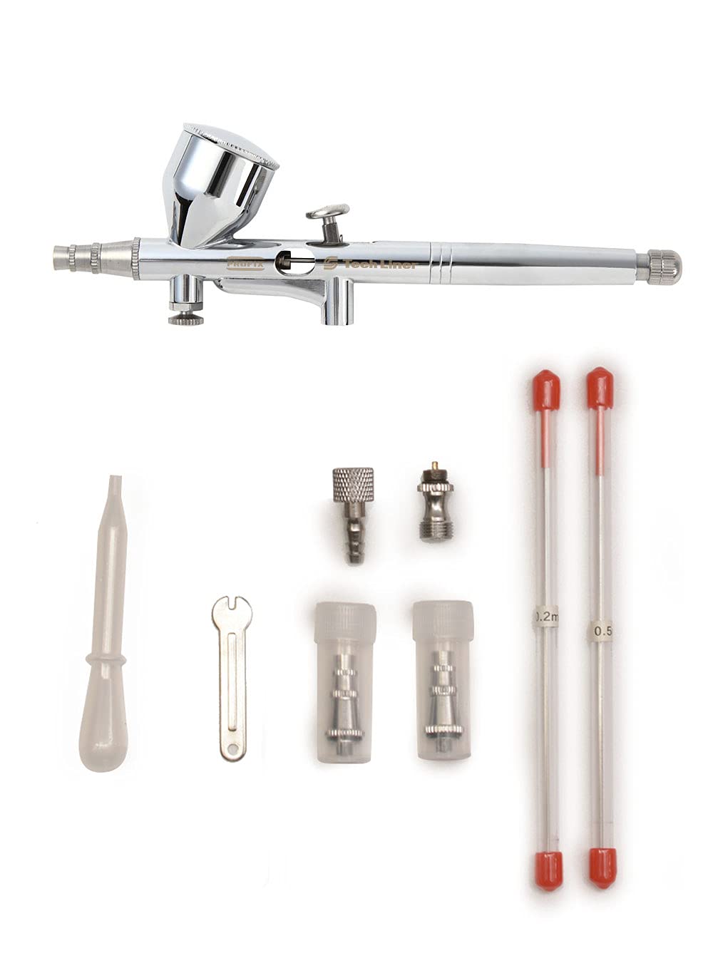 RAYWOOD PROFIX Airbrush Handpiece Compatible with Caliber Flagship Model Small Plastic Model Painting Art TH-C01 (Integrated Cup) 0.2~0.5
RAYWOOD PROFIX Airbrush Handpiece Compatible with Caliber Flagship Model Small Plastic Model Painting Art TH-C01 (Integrated Cup) 0.2~0.5