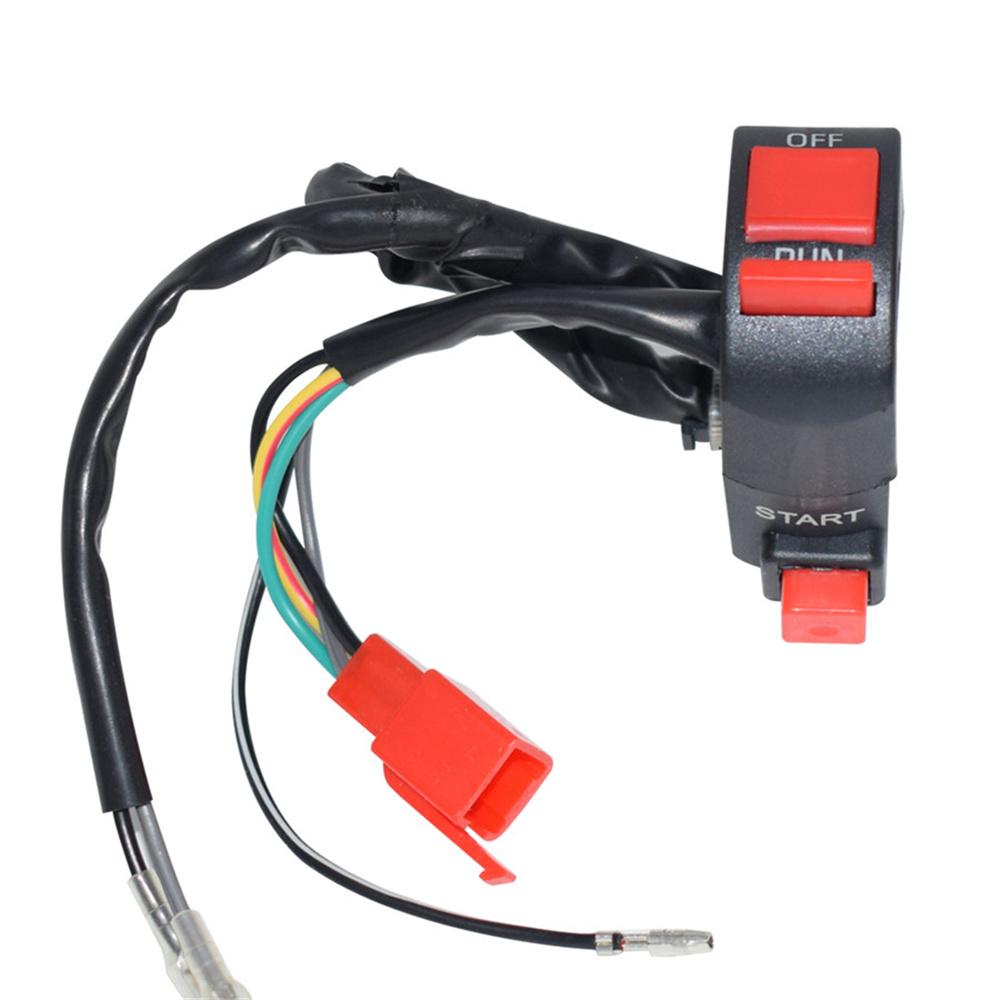 7/8 Universal Motorcycle Handlebar Control Switch Ignition Kill Start Switch ON OFF For YAMAHA BWS Kawasaki Electric Dirt 125 Pit Bike
7/8 Universal Motorcycle Handlebar Control Switch Ignition Kill Start Switch ON OFF For YAMAHA BWS Kawasaki Electric Dirt 125 Pit Bike