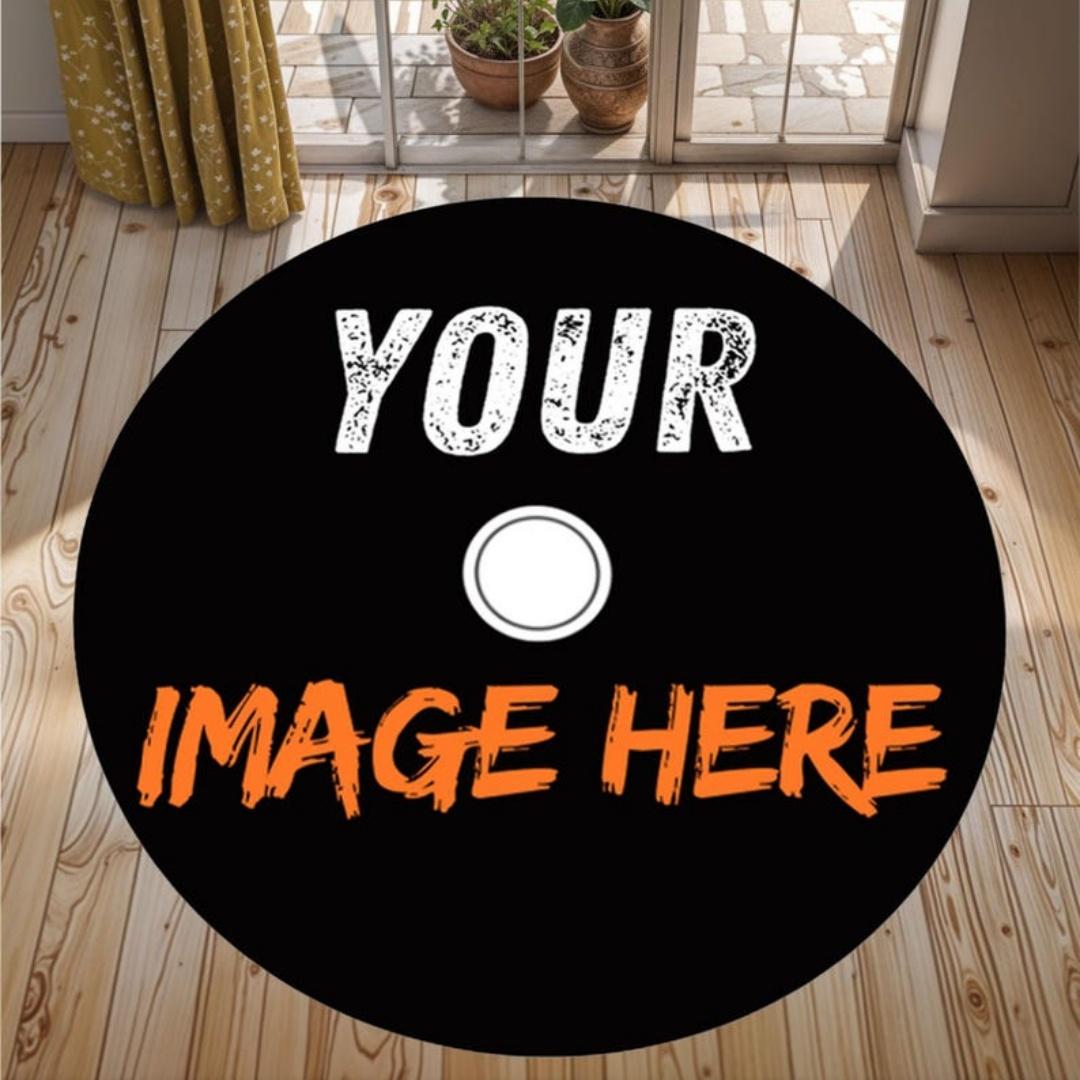Custom Photo Rug CD Rug Personalized Rug With Photo Soft Flannel Anti-Slip Game Rug Gift Rug For Halloween Decor Home Decor Round 80x80cm
Custom Photo Rug CD Rug Personalized Rug With Photo Soft Flannel Anti-Slip Game Rug Gift Rug For Halloween Decor Home Decor Round 80x80cm