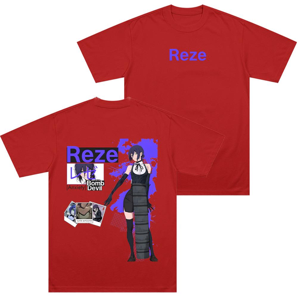 Reze Graphic T Shirt Cartoon Print T-shirts Japanese Anime Cotton T-shirt Harajuku Men Women Clothing Y2k Tees XXL
Reze Graphic T Shirt Cartoon Print T-shirts Japanese Anime Cotton T-shirt Harajuku Men Women Clothing Y2k Tees XXL