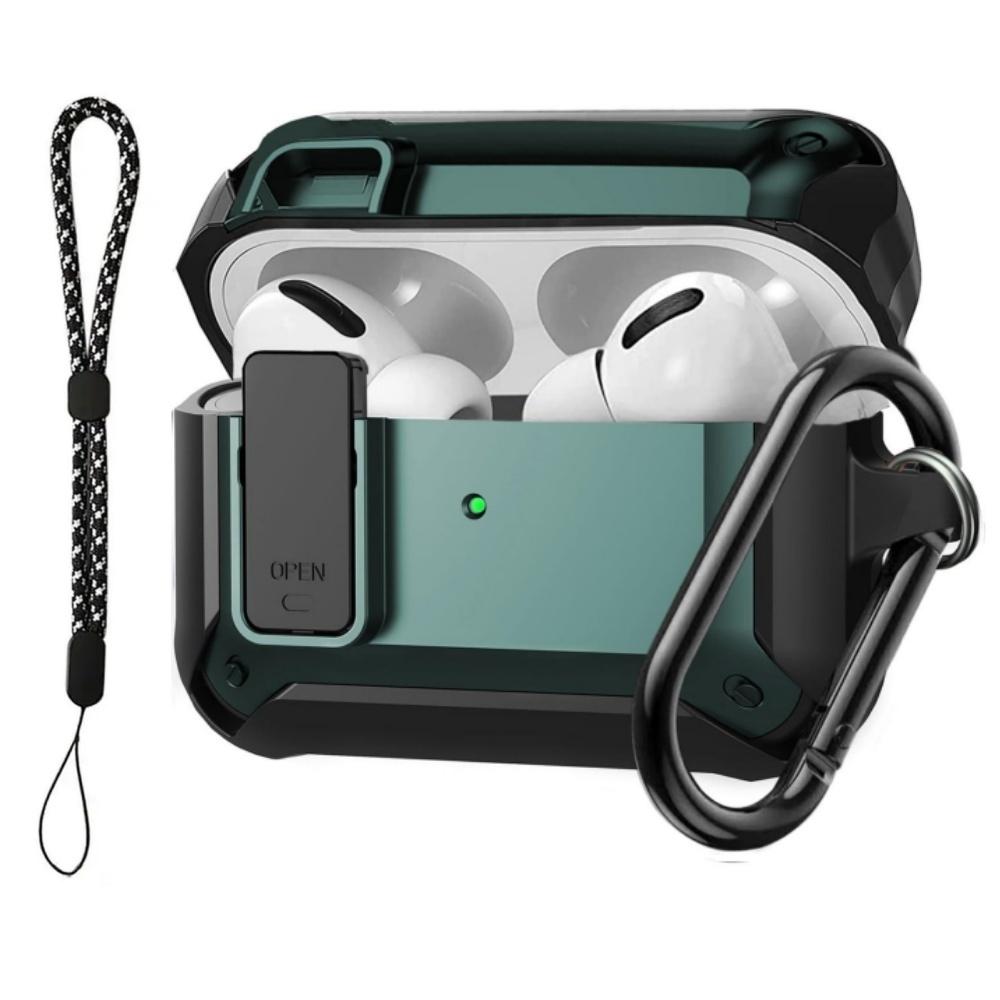 Чехол-замок для AirPods Pro 3 с брелоком и шнурком, армированный противоударный прочный защитный чехол военного класса для AirPods Pro 3 For AirPods Pro 3
Чехол-замок для AirPods Pro 3 с брелоком и шнурком, армированный противоударный прочный защитный чехол военного класса для AirPods Pro 3 For AirPods Pro 3