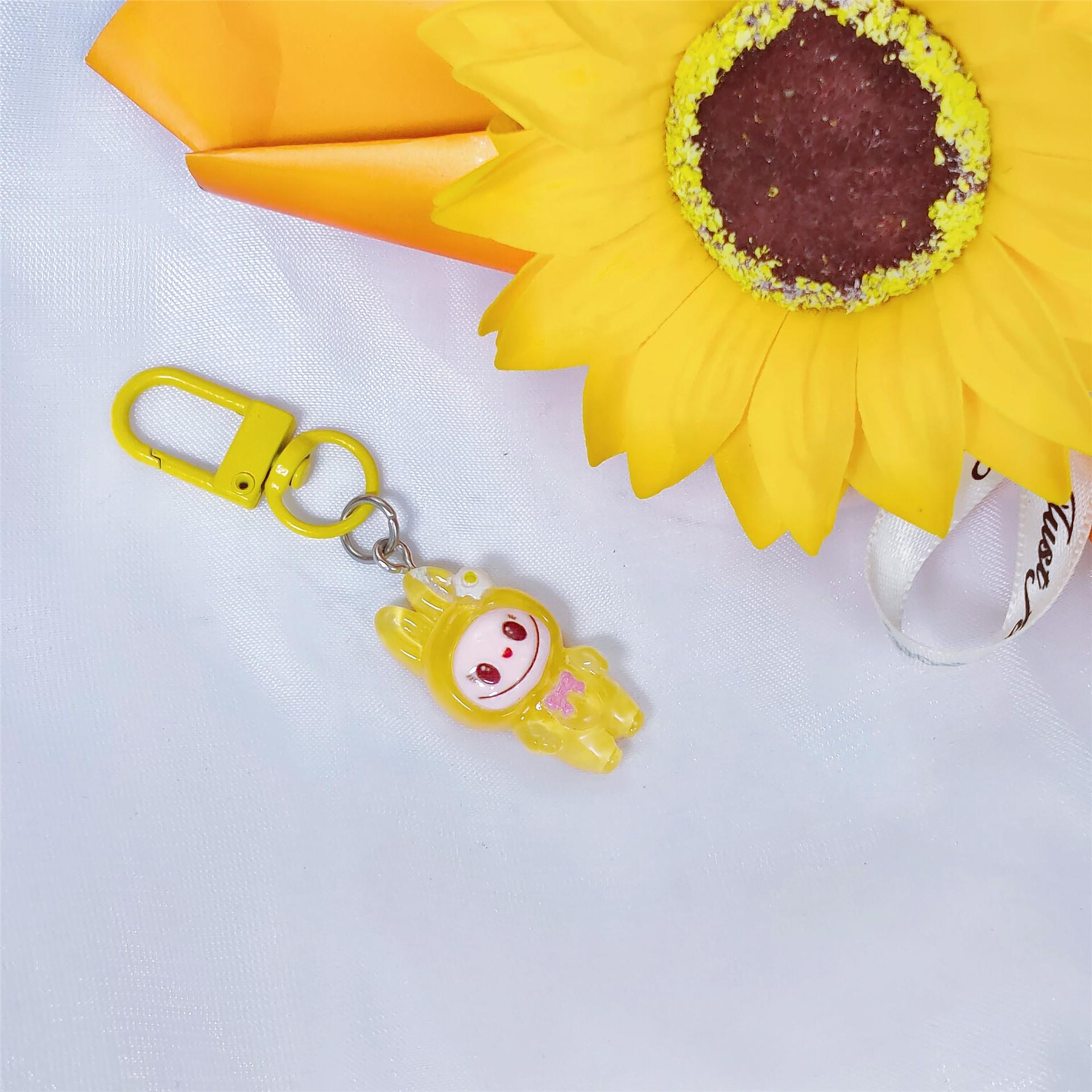 Original Cartoon Luminous Bowknot Keyring with Little Lamb Doll Pendant
Original Cartoon Luminous Bowknot Keyring with Little Lamb Doll Pendant