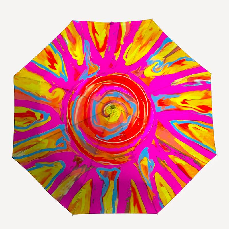 1pc Spiral Abstract Print Automatic Open/Close Umbrella with Windproof, 8-Rib Sturdy Canopy, Durable Ribs, Ideal for Gifts yy251117026
1pc Spiral Abstract Print Automatic Open/Close Umbrella with Windproof, 8-Rib Sturdy Canopy, Durable Ribs, Ideal for Gifts yy251117026